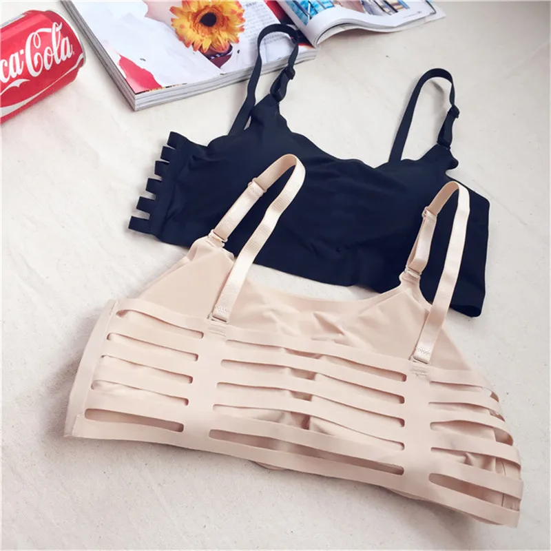 Новый бюстгальтер с пирсингом Pad женщина фитнес сексуальное нижнее бельё для