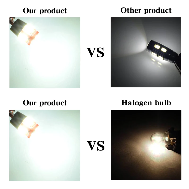 

2x Car LED T10 194 W5W Canbus 12 SMD 3030 No Error T10 Led Light Bulb Parking Auto Univeral Lamps Reading Lights 12V