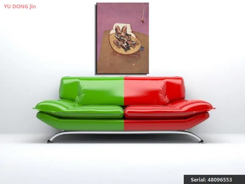Francis Bacon натюрморт абстрактная картина маслом Рисование Искусство спрей без рамы