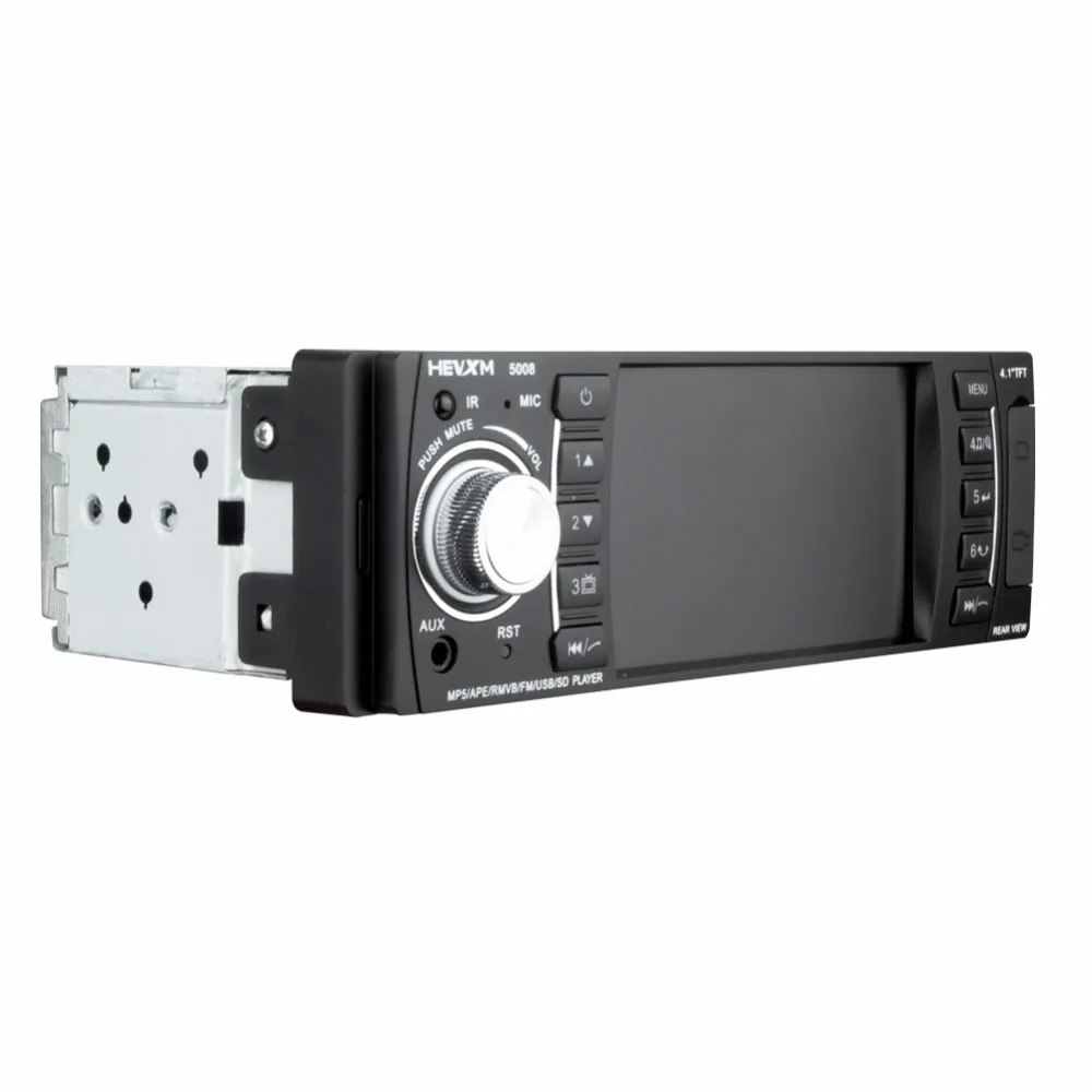 Fonwoon 4," автомобильное радио Bluetooth 1 Din радио Кассетный рекордер AUX SD USB MP5 плеер авторадио стерео обратное изображение зеркальное соединение