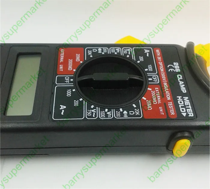 Цифровой вольтметр Амперметр Омметр мультиметр Вольт AC DC тестер клещи