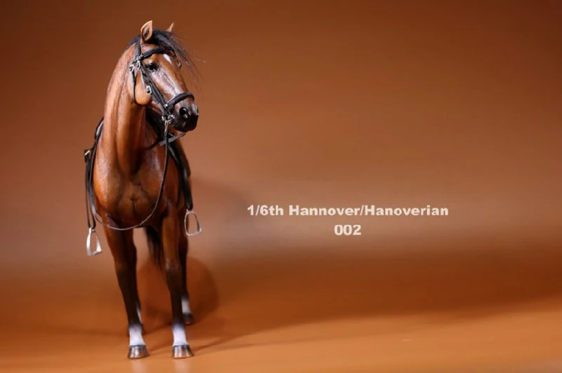 1/6 весы белый Hanoverian реалистичные Животные модели Hannover с изображением лошади