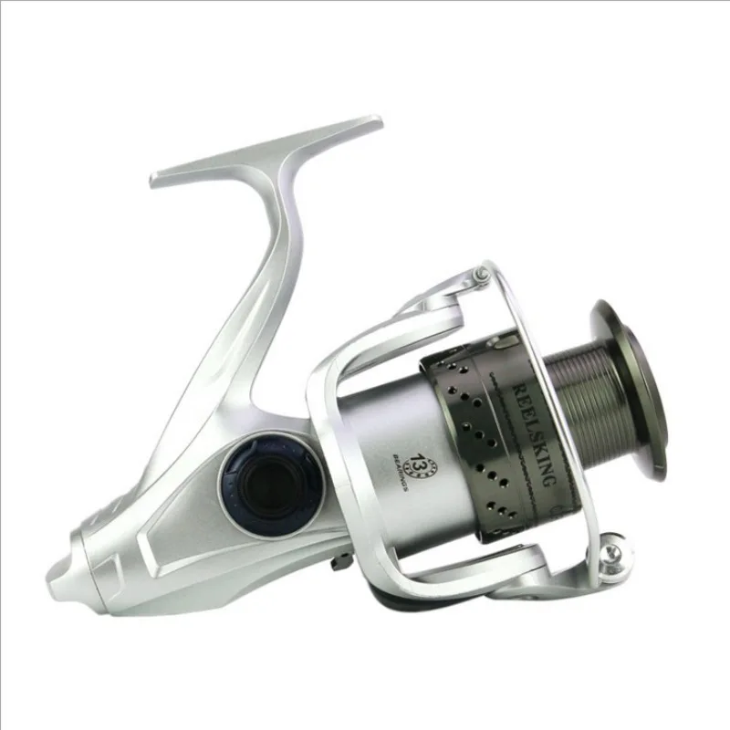 REELSKING карп рыбалка катушка катушки металлические Pesca 9 + 1BB Crretilha Baitcasting нержавеющая