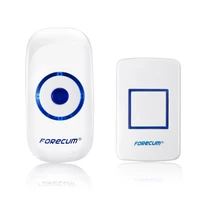 forecum wireless doorbell waterproof 300m remote eu us plug smart door bell chime