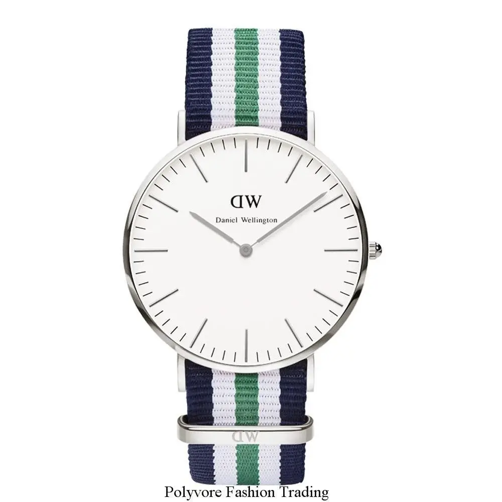 Luxury Brand Watch Fashion Casual Women Men Nylon Strap Military Quartz Wristwatch | Наручные часы