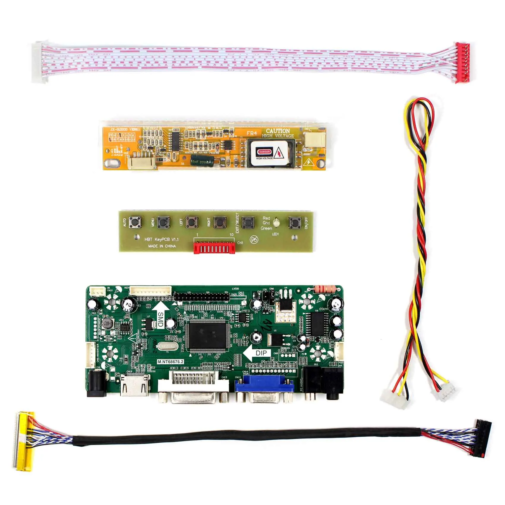 Плата контроллера аудиосигнала H DMI DVI VGA для ЖК-экрана 14 1 дюймов 1280X768 LP141WX1 B140EW01 |