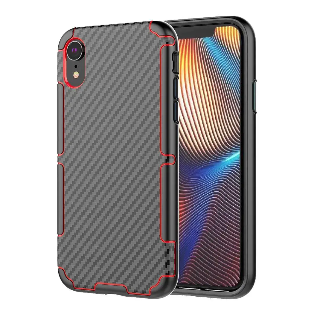 New TPU Body Skin Mobile Phone Coffee Blue For iphone XR Shell Protector for iPhone Solid | Мобильные телефоны и