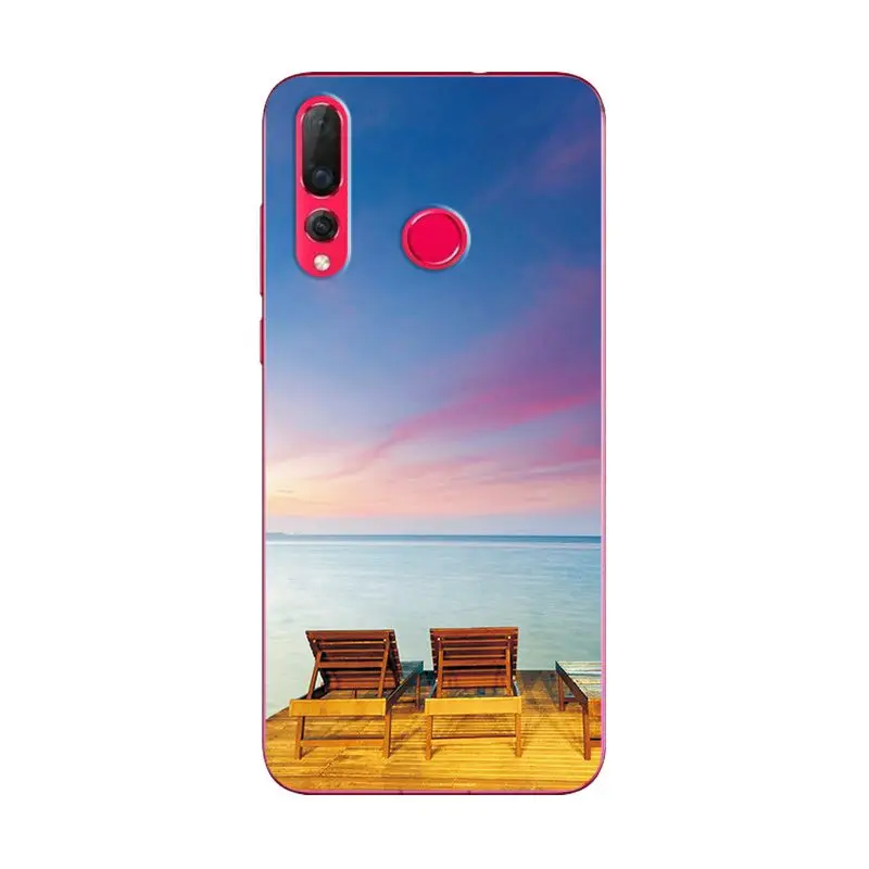 W86 Задняя крышка для huawei Nova 3 3i с изображением животных, сердечек, чехол на P Smart Plus, милый модный мягкий чехол для телефона, бампер для huawei Nova 4 3 i - Цвет: W86