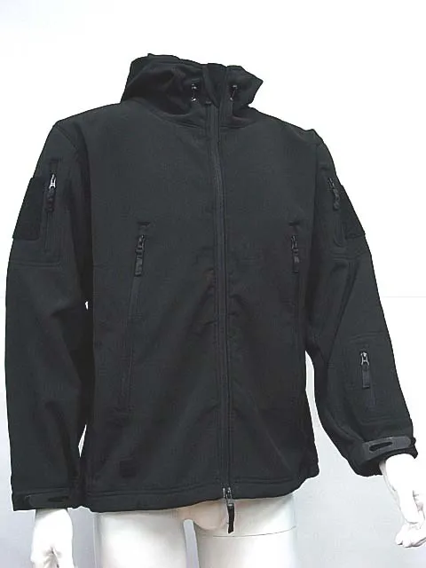 

2018 Hoodie Sharkskin Soft Shell Men jackets waterproof outer tactical military army Sports Hunting fishing coat