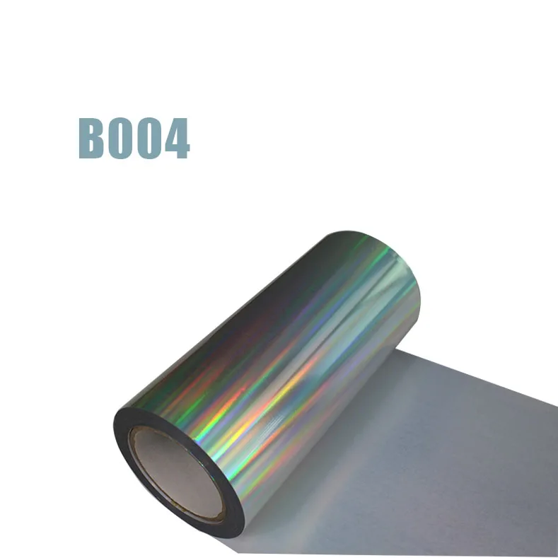 

Free shipping 1 sheet 25cmx100cm hologram Heat Transfer Vinyl Laser Colorful Silver Iron on Film HTV T-shirt