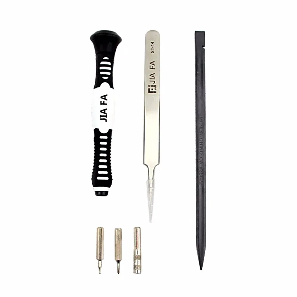 

JF-6S 6 in 1 Demolition Screwdriver Repair Opening Tools Set for iPhone 6s / 6s Plus / 6 / 5C / 5s / 4s / 4