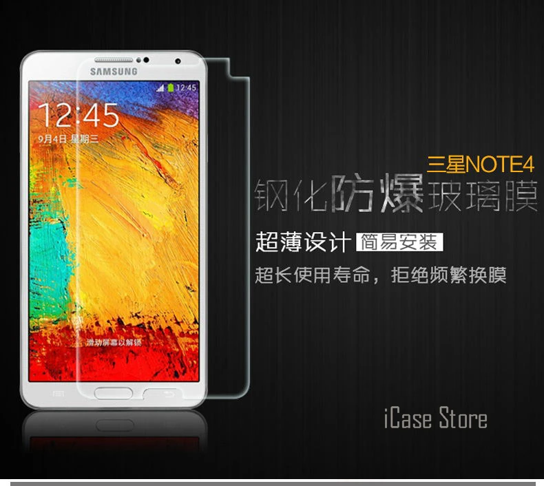 0 26 мм 9 H закаленное стекло для samsung Galaxy Note 4 N910F N910C N910FQ Закаленное Защитная пленка