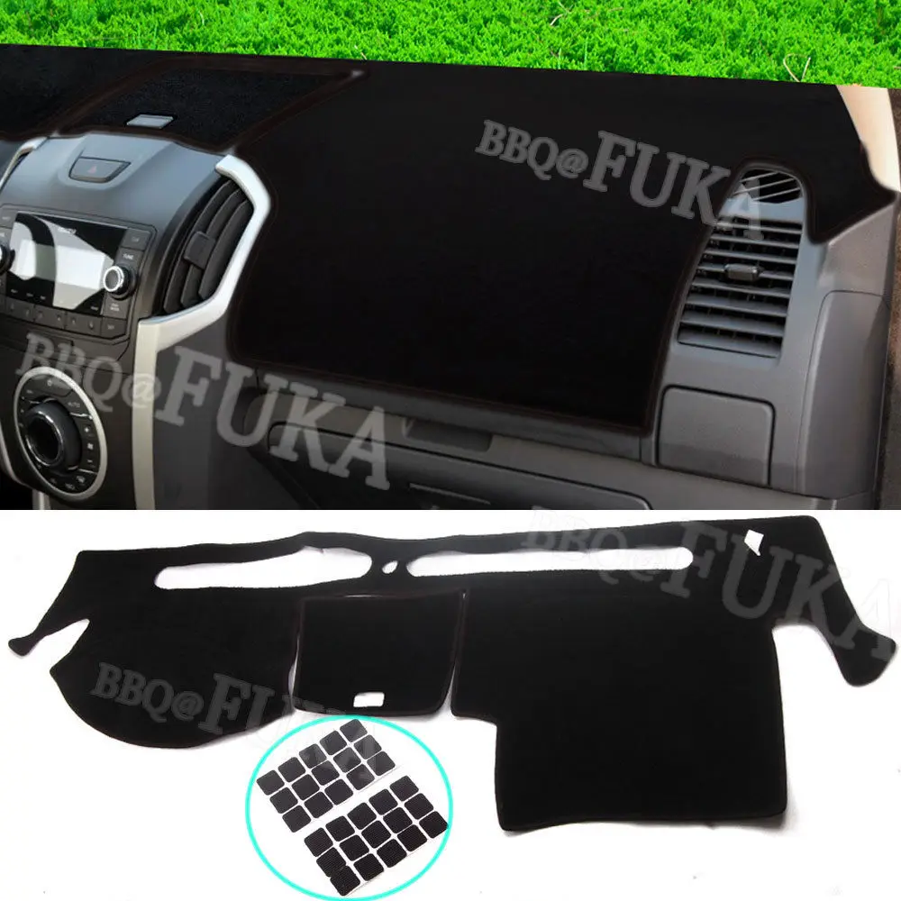 BBQ @ FUKA для 2013-2017 Isuzu D-MAX DMAX MUX накладка на приборную панель автомобиля