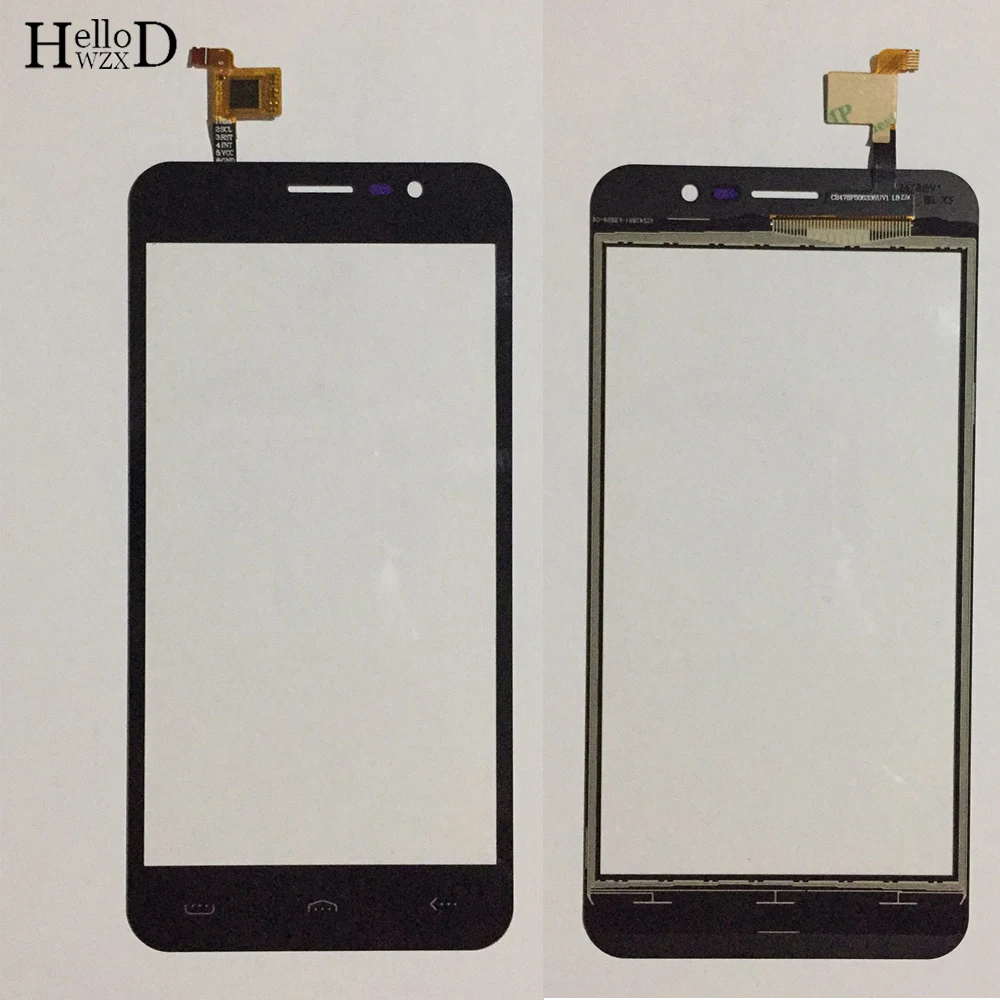 Мобильный сенсорный экран Экран Сенсорный экран для HOMTOM S12 Сенсорный экран планшета Сенсор спереди Стекло сенсорный Панель Сенсор 3 м клей