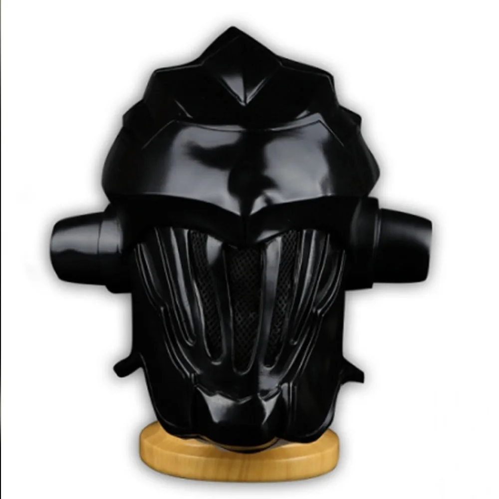 Halloween Goblin Slayer Mask Cosplay Masquerade Helmet Japan comic Soft PVC Props Costume High Quality | Тематическая одежда и