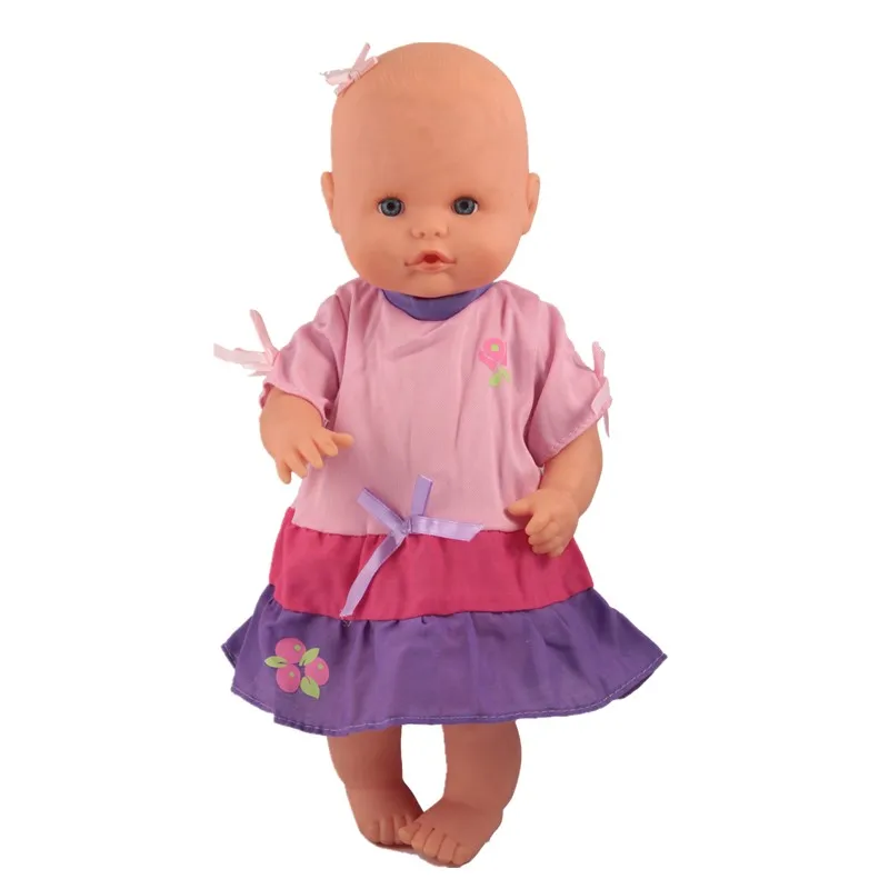 Новое красное платье Одежда для кукол подходит 35 см Nenuco кукла su Hermanita