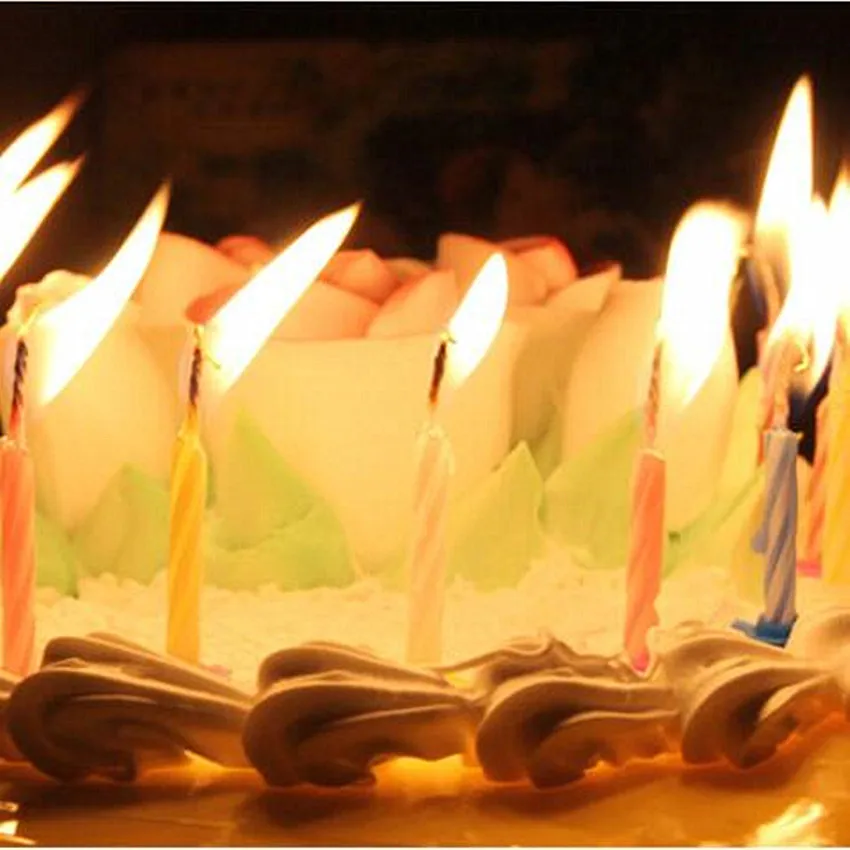 Волшебные свечи поделки украшения для дома вечеринки дня рождения 10 шт. шутка Рик