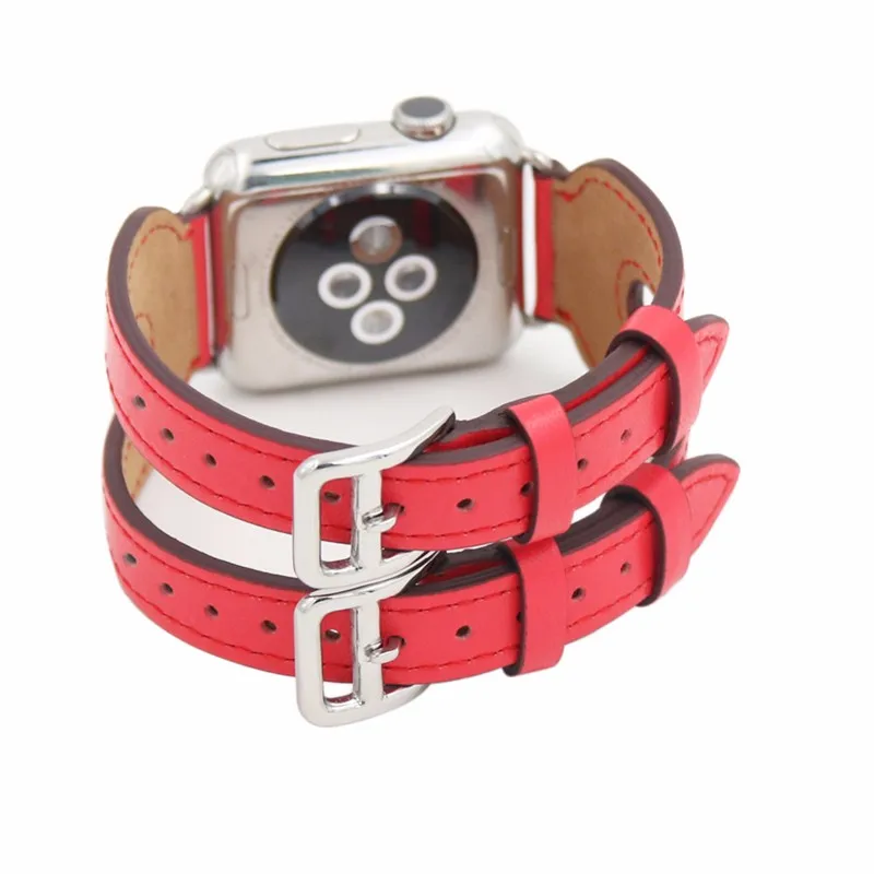 Ремешок из натуральной кожи для apple watch band 44 мм 38 мм iwatch band 42 мм 40 мм correa браслет ремень ремешок для apple watch 5 4 3