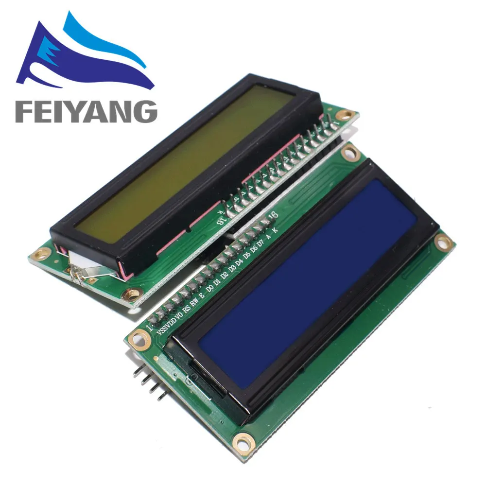 10 шт. серия 1602 + I2C синий/зеленый ЖК дисплей с подсветкой 2560 UNO AVR IIC/I2C для arduino|lcd 1602|lcd