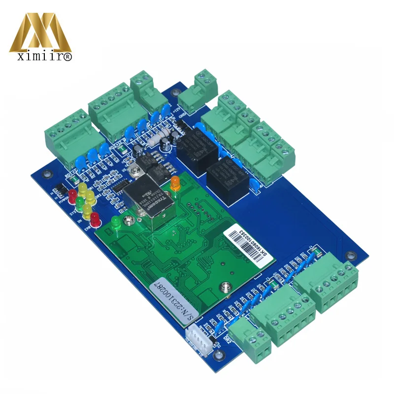 Two Door Access Control Panel LP02 Board TCP/IP 2 Doors System With Protect Box Battery Function | Безопасность и защита