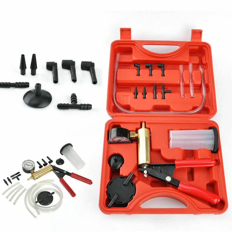 Ручной тормозной Bleeder тестер набор Bleed Kit вакуумный насос автомобильный мотоцикл