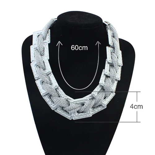 2015 New Summer Fashion Statement Necklace Collar for Women Chunky Handmade Geometric Jewelry Wholesale Zora |