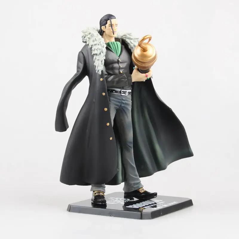 Аниме 17 см одна штука Zero Sir Crocodile Mr.0 ПВХ фигурка Коллекционная модель игрушки