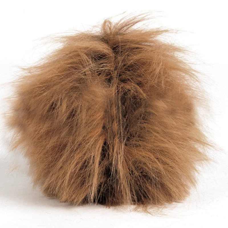 Искусственная одежда маскарадный парик с львиной гривой для кошек маленьких и