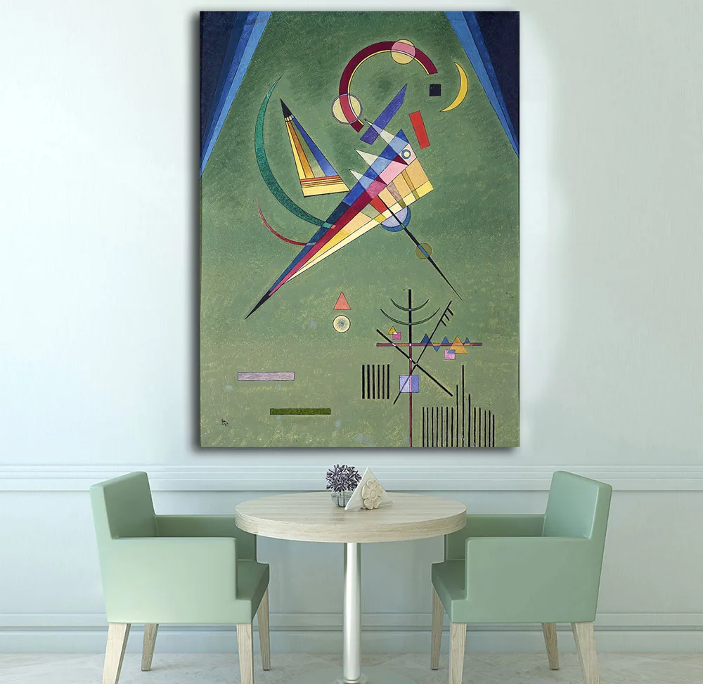 

Free by Wassily Kandinsky Canvas Painting For Living Room Home Decoration Oil Painting On Canvas Wall Painting wall art Unframed