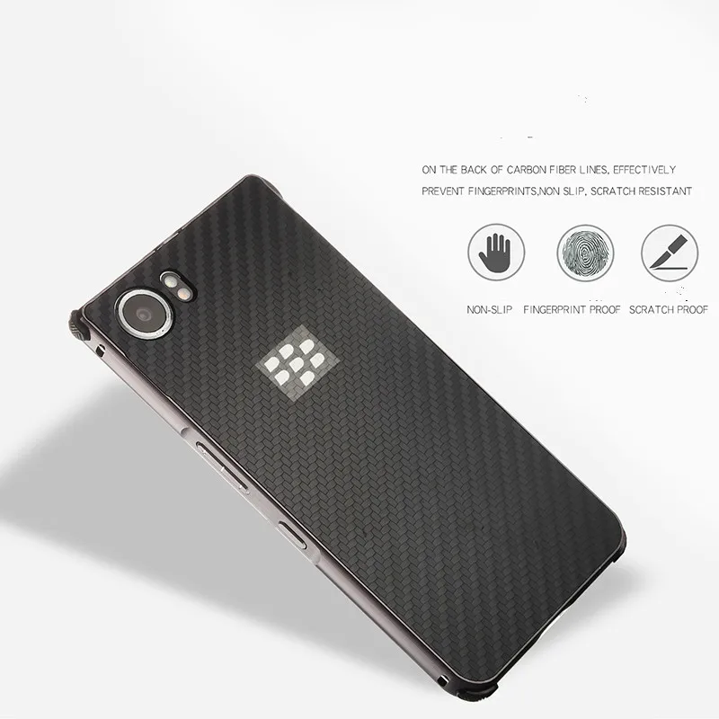 Keyone металлический чехол для Blackberry Keyone Алюминиевый металлический каркас Ударопрочный пластиковый карбоновый чехол для телефона задняя крышка Coque