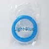 Light Blue Aokin 10 метров PLA 1,75 мм нити печатные материалы пластик для 3d принтера Ручка нити заправки 3D печать волоконная нить - Цвет: Light Blue