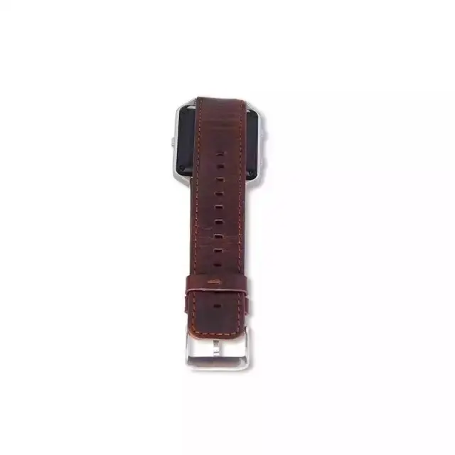 2017 новая мода Crazy Horse зернистый браслет для часов из натуральной кожи Fitbit Blaze с
