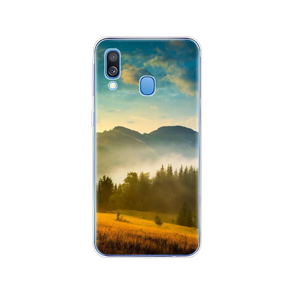 34640 Чехол для samsung A40, чехол, мягкий силиконовый чехол для телефона, чехол для samsung Galaxy A40 A 40 A405 SM-A405F A405F, мультяшный чехол - Цвет: 34640