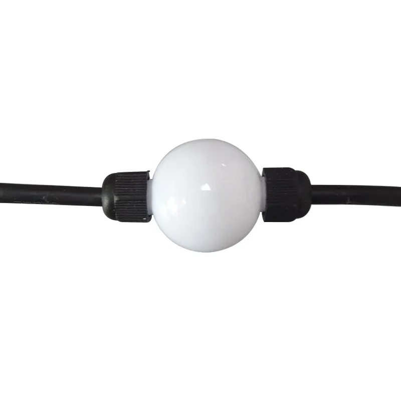 200X DMX512 магический 3D шар DC24V Светодиодный точечный светильник, цвет мечты 50 мм, 3D эффект занавески, струна Экспресс