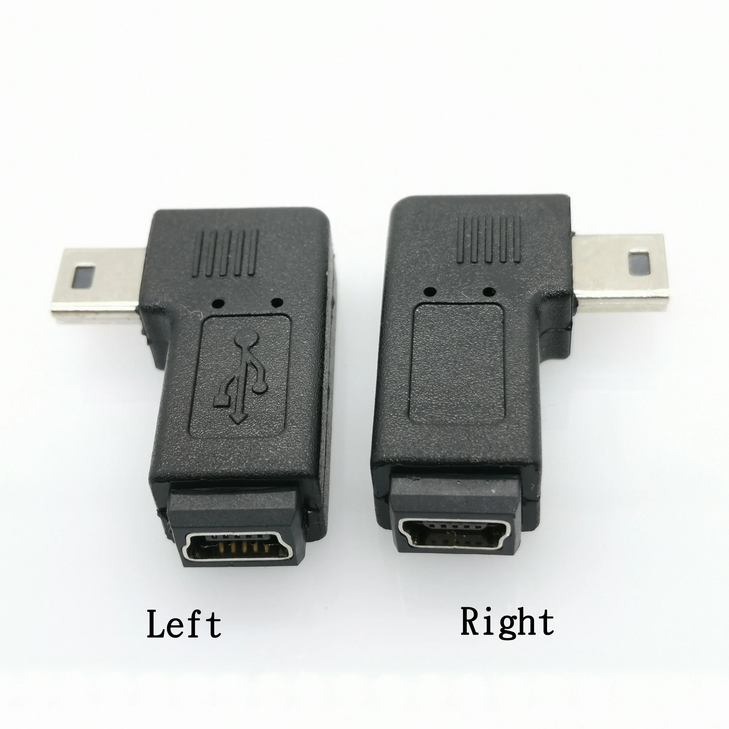 Мини USB 3. 0 5P штекер гнездо M F удлинитель 90 градусов левый и правый