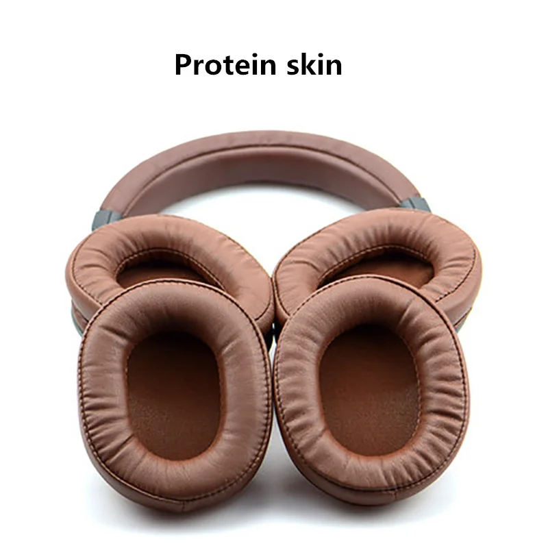 Амбушюры из пены амбушюры Протеиновой кожи для наушников Audio-Technica ATH-MSR7 M50X M20 M40 M40X