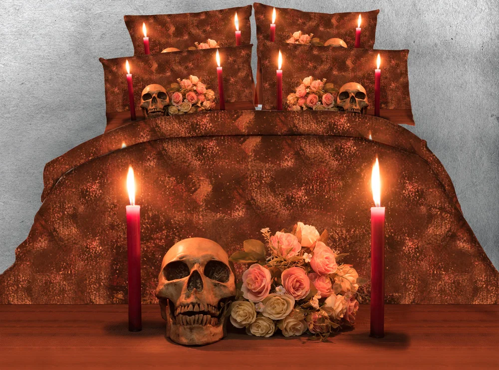 Комплект постельного белья с 3D принтом Королевский покрывало большого размера