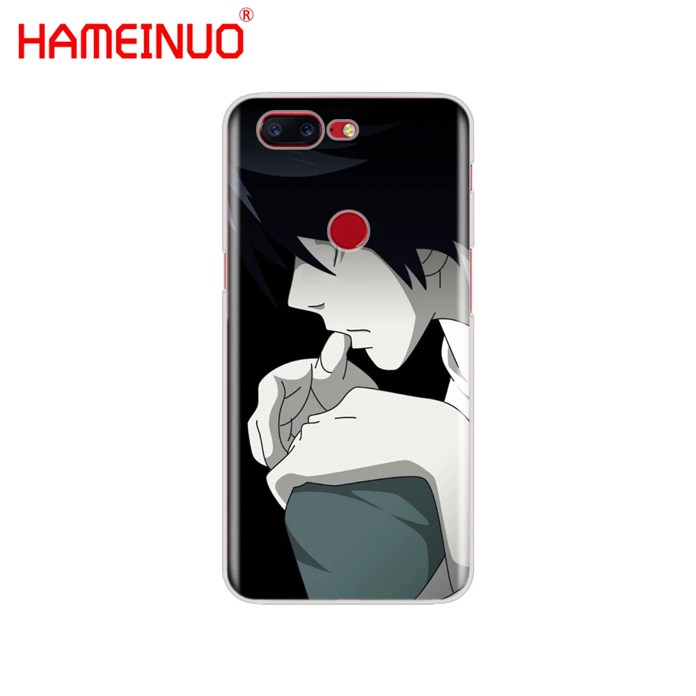 HAMEINUO аниме тетрадь смерти крышка чехол для телефона Oneplus one plus 6 5 т 3 Т наборами по 2