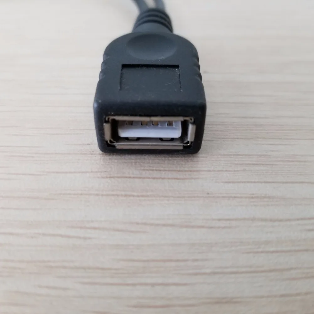 USB Type A Женский к Мужской и Micro Тип B сплиттер папа-папа OTG Хост кабель для передачи
