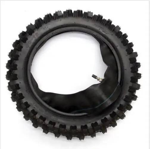Задняя шина TDPRO 80/100 12 дюймов Knobby + внутренняя резиновая трубка в комплекте 3 00