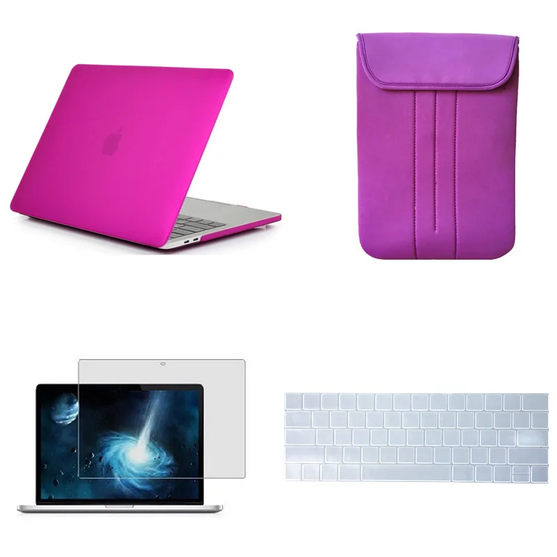 Матовый Жесткий чехол для 2018 Macbook Pro 13 дюймов 15 Retina 12 ноутбука Apple MacBook air 11 6 дюйма