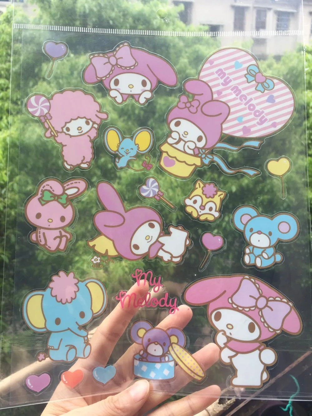50 листов/лот Anpanman little twin stars Cinnamoroll Kiki &amp lala my melody водонепроницаемые аниме наклейки