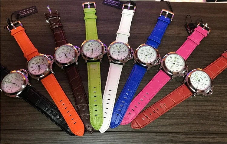 SBAO Марка Красочные Для женщин часы Мода платье в деловом стиле женские кварцевые