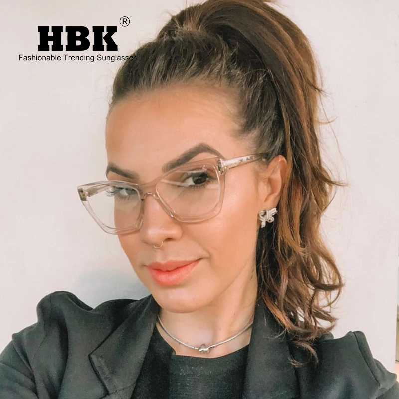 HBK квадратные оправы для очков мужчин и женщин трендовые стильные сексуальные
