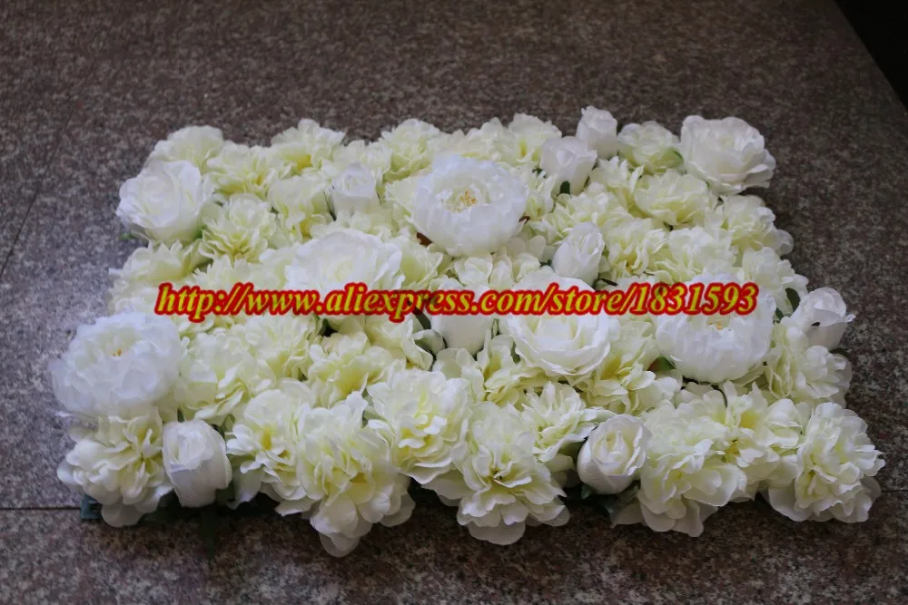 10 шт./лот Искусственные Шелковые Розы и цветы пионы на стены свадебные декорации
