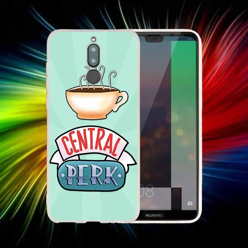 Coque Capa 12 Мягкий силиконовый чехол для huawei Коврики 20 10 Lite 20 pro s Nova 3 4 3i y9 y6 y5 y7 pro 20X крышка друзей ТВ шоу - Цвет: Coque Capa 12