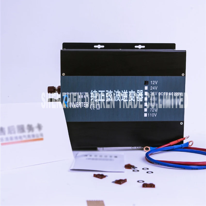 Инвертор солнечной энергии со светодиодным дисплеем автономный 12/24/48 В