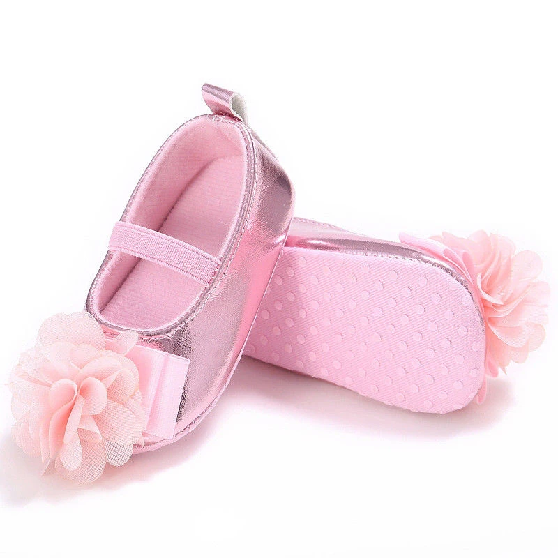 Кроссовки для новорожденных хлопковая ткань повседневная обувь с цветами