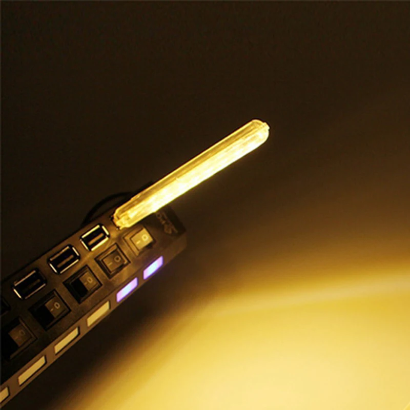 USB Led лампа Мини Портативный Яркий книжный светильник с 8 светодиодами лампа для чтения для внешнего аккумулятора ПК ноутбука Luminaria аварийный ночной Светильник s
