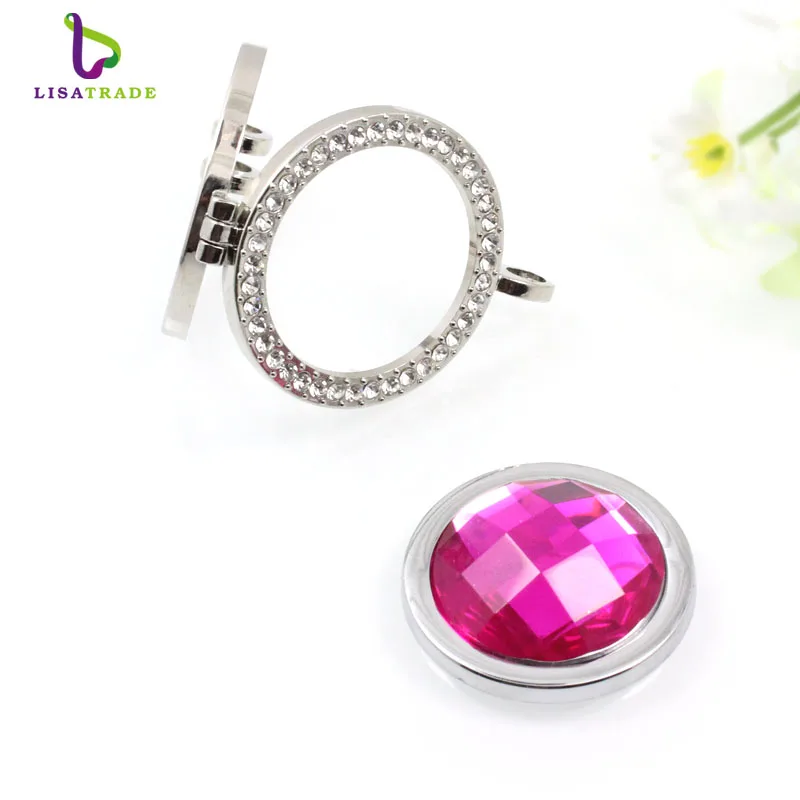 Новинка! 1 шт. моя декоративная монета 33 мм &quotкамень рождения 12 цветов&quot подходит